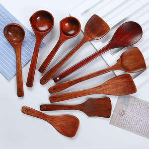 Dài xử lý bằng gỗ thìa súp gạo muỗng đặt không dính Pan khuấy-Frying đồ dùng cho hộ gia đình nấu ăn cho kinh doanh Quà Tặng - Product Image 2