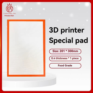 TIANGONGZHU Nouveau Tapis en <span class=keywords><strong>Silicone</strong></span> Antiadhésif pour Art Sucré, Impression <span class=keywords><strong>Alimentaire</strong></span> <span class=keywords><strong>3D</strong></span>, Qualité Commerciale, Surface de Travail Durable, Conception Facile à Nettoyer - Product Image 2