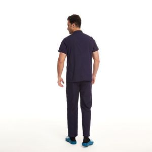 Traje Quirúrgico de Polialgodón Twill con Botones Laterales Dobles, Uniforme para Quirófano de Hospital, Conjunto Médico Personalizado OEM para Doctor y <span class=keywords><strong>Enfermera</strong></span> - Product Image 5