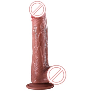 Dildo Realistico Marrone con Texture, Ispessito e Ingrandito per Orgasmo Maschile e Femminile, <span class=keywords><strong>Giocattoli</strong></span> <span class=keywords><strong>Anali</strong></span> per Adulti - BJD-E017 - Product Image 5