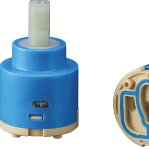 Nhựa 35 Mm Góc Phẳng Gốm Kín Nhựa Lõi Van Phòng Tắm Hiện Đại Vòi Nước Hộp Mực Nóng Lạnh Nước Vòi Nước Hộp Mực - Product Image 1