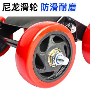 Rehausseur de pneu pliable vert pour moto, outil d'assistance d'urgence pour la réparation des pneus crevés - Product Image 4