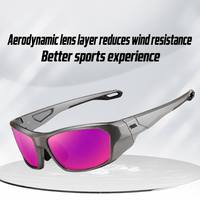 Lunettes de soleil polarisées en gros, protection UV400, anti-lumière bleue, monture complète, pour hommes, sports de plein air, pêche, cyclisme