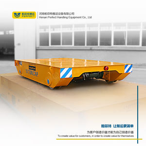 China Supply Sägewerk Transport materialien Rail Mover Cart Hoch leistungs 120 Tonnen Triebwagen/Uncoiler Transfer Car - Product Image 4