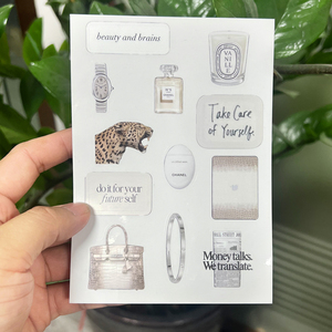 Hojas de pegatinas troqueladas personalizadas, impermeables, de vinilo, con logotipo de marca, paquete de pegatinas para pequeñas empresas, calcomanías para portátiles y botellas de agua - Product Image 5
