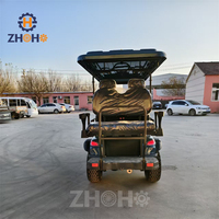 Voiturette de golf tout-terrain à essence, moteur 4 temps, batterie lithium, 5-6 places, 30-50 km/h, véhicules multi-puissance pour terrains et mobilité en station balnéaire