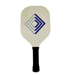 Raquette de pickleball en bois personnalisable pour impression, vente en gros, raquette de pickleball vierge en bois pour marquage DIY - Product Image 3