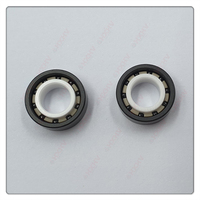 R188 Full Ceramic Si3N4 Outer Ring ZrO2 Inner Ring 10 Silicon Nitride Balls PEEK Retainer HXHV Small Ball Bearing