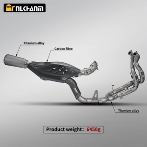 Système d'échappement AK en titane pour moto Ducati V4 V4S 2025 – Modification pour Panigale Streetfighter – Neuf - Product Image 2