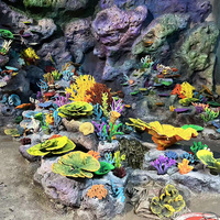 Árbol de Coral Artificial para Acuario, Decoración de Paisaje Marino, Rocalla para Acuario, Decoración de Paisajismo de Alta Calidad