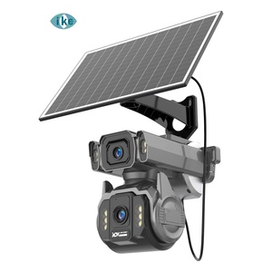 Cámara de Seguridad Solar Hieasy 2K 4MP CMOS 4G AOV con <span class=keywords><strong>Zoom</strong></span> 12x, Visión Nocturna a Todo Color, Seguimiento Humano, Alarma, Audio Bidireccional, IP65 - Product Image 1