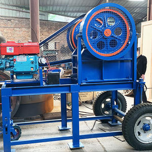 Concasseur à mâchoires mobile 20TPH PE-250*400 avec moteur diesel et moteur électrique, mini concasseur de pierres de petite taille, prix - Product Image 5