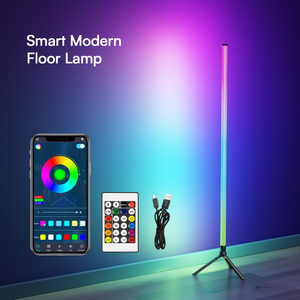 ไฟ LED RGB ทรงมุม รุ่นใหม่ ควบคุมผ่านแอพ ซิงค์เพลง ใช้พลังงานจาก USB วัสดุพลาสติก ประกอบเองได้ เหมาะสำหรับห้องนอน ห้องนั่งเล่น และเล่นเกม - Product Image 2