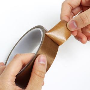 2高温耐熱シーラーマシンシール抗粘着性ブラウンPTFEコーティングガラス繊維ガラス布シリコーン粘着テープ - Product Image 5