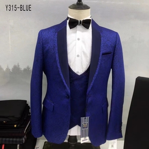 Automne et hiver nouvelle <span class=keywords><strong>tendance</strong></span> couleur correspondant hommes costume trois pièces costume hommes fabricants approvisionnement - Product Image 4