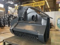 Trituratore Forestale MONDE di Alta Qualità per Costruzioni, Cippatrice con Motore per Escavatori e Skid Steer da 2-23 Tonnellate, Garanzia 1 Anno