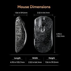 เมาส์เกมมิ่งไร้สาย FURYCUBE 2.4GHz BT น้ำหนักเบา 3 โหมด 16000dpi PAW3315 สำหรับใช้งานสำนักงาน ธุรกิจ และแล็ปท็อปที่บ้าน - Product Image 6