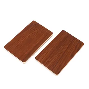 Contreplaqué commercial de feuille en bois rouge de contreplaqué de grain de bonne qualité avec le prix concurrentiel de Chine