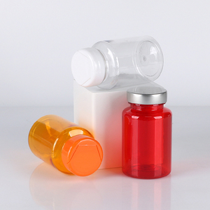 Bouteille de pilules PET 100ml personnalisée avec bouchon à vis bouteille de capsule emballage de bouteille de médecine de vitamine en plastique - Product Image 6