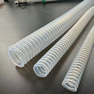 أنبوب مرن مجدول من البولي تترافلورو إيثيلين (PTFE) صالح للاستخدام الغذائي والطبي، خرطوم مموج 6 بوصات عالي الجودة مقاوم للتآكل ودرجات الحرارة - Product Image 3