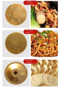 เครื่องทำพาสต้าอัตโนมัติไฟฟ้าสำหรับร้านอาหาร ทำฟูซิลลี สปาเก็ตตี้ เซโมลินา มักกะโรนี และพาสต้าขนาดเล็ก - Product Image 6