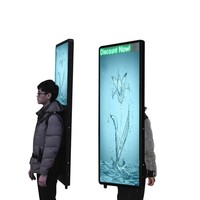 Mochila Billboard Video Mochila Billboard Digital LCD Billboard Mochila
