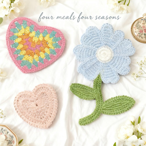 Wholesale Water-soluble Embroidered Patches, 3D Ocean Starfish Shell Design Iron on Applique for Garment Hats Accessories - Product Image 1