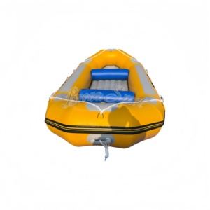 Grand bateau pneumatique gonflable en PVC, stable, pour la pêche, 8 personnes, utilisation en rivière - Product Image 3