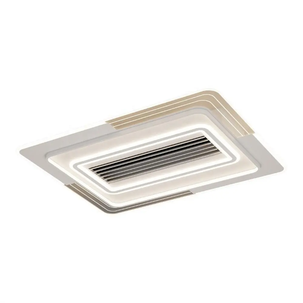 Biumart Decken ventilator Licht Rundes Quadrat Rechteck Intelligente Frequenz Phantasie Dekorative Ventilator Decken leuchte Decken ventilator