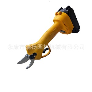 Podadora eléctrica de acero inoxidable de 20-30 mm para podar árboles frutales, herramienta de jardín inalámbrica para exteriores, amarilla, para diestros - Product Image 2