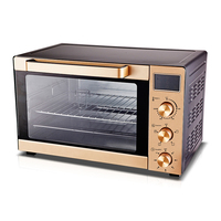 Four électrique multifonction de haute qualité OEM ODM 80L avec écran LED, grande capacité pour la cuisine domestique