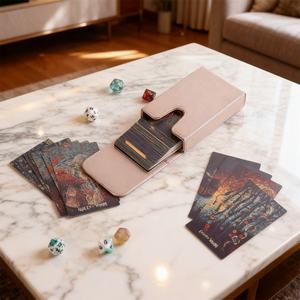 Carte da Gioco Tarocchi Personalizzate Premium 100% Resistenti all'Acqua, Ecologiche, in Altri Materiali, per Intrattenimento Familiare Compatto Multiplayer - Product Image 1