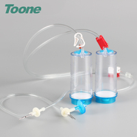 TW-DCN220 Contenant en plastique à stérilité garantie pour canister de 200 ml, pour tests de laboratoire, détection d'échantillons microbiologiques, ISO 9001