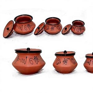 Juego de Vajilla Clásico de Terracota - Sostenible, Reutilizable y Portátil con Cuchara/Tenedor/Cuchillo/Palillos - Product Image 1