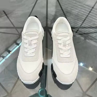 Chaussures de sport unisexes tendance classique de créateurs coréens, chaussures de course respirantes en PU et maille imperméables pour hommes, chaussures de haute qualité pour femmes