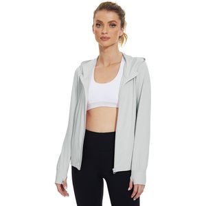 FOXA Women's UPF 50+ <b>Sun</b> Protection Lightweight Full Zip Hoodie Jacket Long Sleeve Hiking Performance <b>Shirt</b> With Pockets - Product Image 1