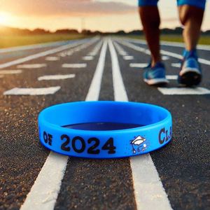 Pulsera de Silicona Conmemorativa de la Clase 2025 para Estudiantes y Profesores, para Fiestas de Graduación Escolares - Product Image 5