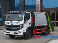 Camion Compacteur de Déchets 4x2 Direct Usine 8m³ – Camion de Collecte des Déchets Compacté pour l'Assainissement