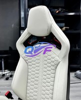 Siège baquet en fibre de carbone A3 A4 A5 A6 A7 A8 Q3 Q5 Q7 pour Audi, siège d'origine B10, siège sport RS, carbone sec