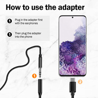 Convertidor de Audio Tipo C a 3.5mm, Cuerpo Metálico, Cable Trenzado, con Chip DAC Integrado