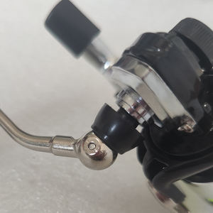 Moulinet de pêche filature en métal 3 couleurs MN100 # avec ligne de 50m 2 # moulinet de pêche interchangeable à gauche et à droite - Product Image 4