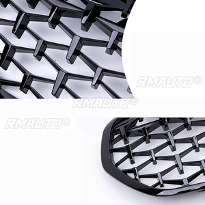 กระจังหน้าทรงไตเพชรสำหรับ BMW X1 F48 LCI ปี 2020 2021 2022 สไตล์สปอร์ต แต่งรถ อะไหล่เปลี่ยนทดแทน - Product Image 4