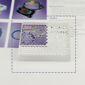 1PC 광학 DIY 프로젝터 라이트 유리 프레 넬 등대 화합물 눈 렌즈 - Product Image 6