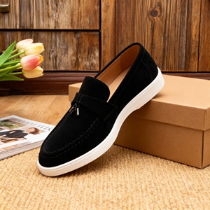 Scarpe Casual da calcio con <span class=keywords><strong>tacco</strong></span> <span class=keywords><strong>alto</strong></span> da <span class=keywords><strong>uomo</strong></span> con <span class=keywords><strong>tacco</strong></span> <span class=keywords><strong>alto</strong></span> e lacci da calcio vacanze da lavoro di alta qualità di marca di moda - Product Image 1
