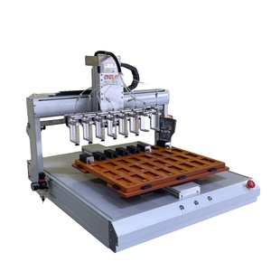 Multi Head <b>Glue</b> Applicator Machine Hot Melt Adhesive <b>Glue</b> Dispensing Machine 8 Dispenser Heads Automatic <b>Glue</b> Binder Machine - Product Image 2