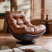 Fauteuil de salon individuel, fauteuil inclinable de luxe haut de gamme pour salon et balcon