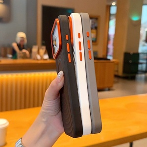 เคสกันกระแทกแม่เหล็กป้องกันรอยขีดข่วนลายริ้ว สำหรับ iPhone 17 Air 16 15 Pro Max Plus 16E ฝาหลังแม่เหล็กลายริ้วน้ำ - Product Image 5