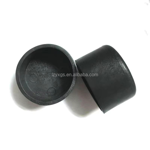 Bouchons d'extrémité ronds en <span class=keywords><strong>PVC</strong></span> noir de 25 mm de diamètre pour pieds de chaise et de table, insert de <span class=keywords><strong>tube</strong></span>, <span class=keywords><strong>bouchon</strong></span> de protection LONGZHONG <span class=keywords><strong>PVC</strong></span> CAP - Product Image 1