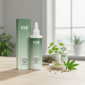 Tónico Facial Orgánico TTO de 200 ml con Aceite de Semillas de Cáñamo, Centella Asiática, Niacinamida y Aceite de Árbol de Té - Exfoliante - Product Image 3