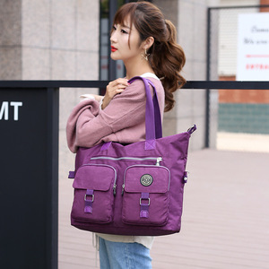 Nouveau Sac à Bandoulière Décontracté Tendance 2026 pour le Travail et les Trajets Quotidien, Grand Sac en Toile Multi-Poches Façon <span class=keywords><strong>Oreiller</strong></span> - Product Image 4